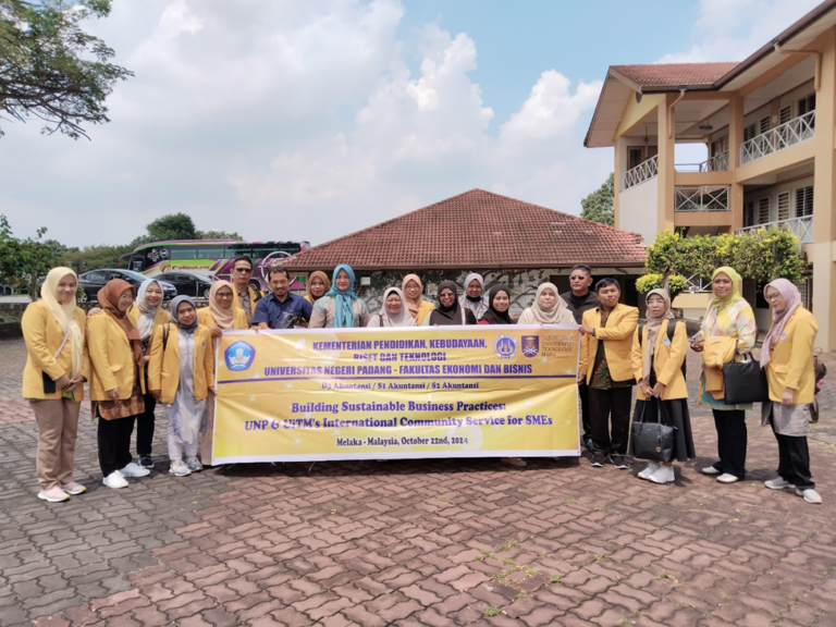 Pengabdian Internasional Dosen Akuntansi FEB UNP dengan SMEs di UiTM Melaka: Pemahaman COGM, COGS, dan Strategi Digital untuk Penguatan UMKM