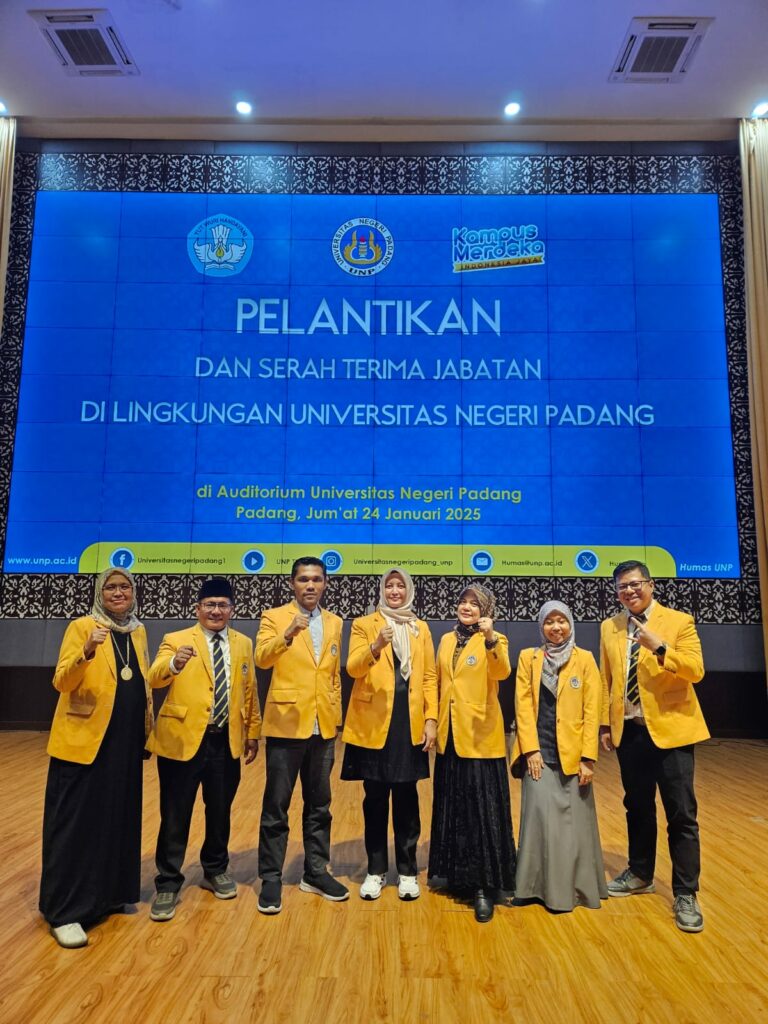 Pelantikan Dan Serah Terima Jabatan Di Lingkungan Universitas Negeri Padang