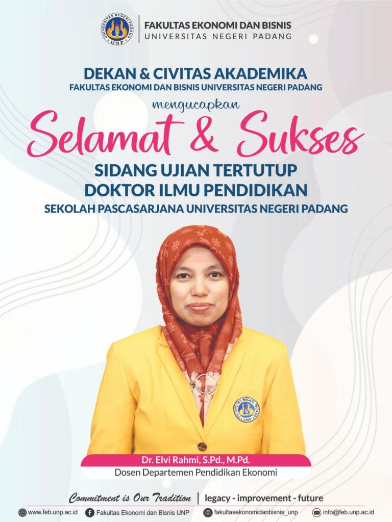 Ujian Tetutup Disertasi Elvi Rahmi S.Pd.,M.Pd